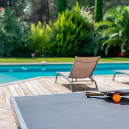 Eleonore - A Pied Vue Piscine Sans Vis-a-vis Jardin 3600m² - Ted * סן-סיר-סור-מר